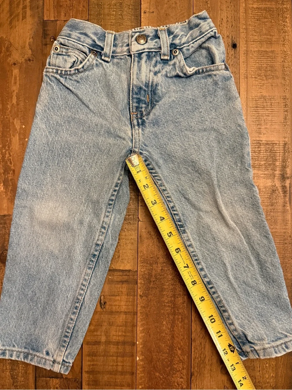 Arizona Jean Company Toddler Jeans – Size 3T – Light Wash Denim – Elastic Waist